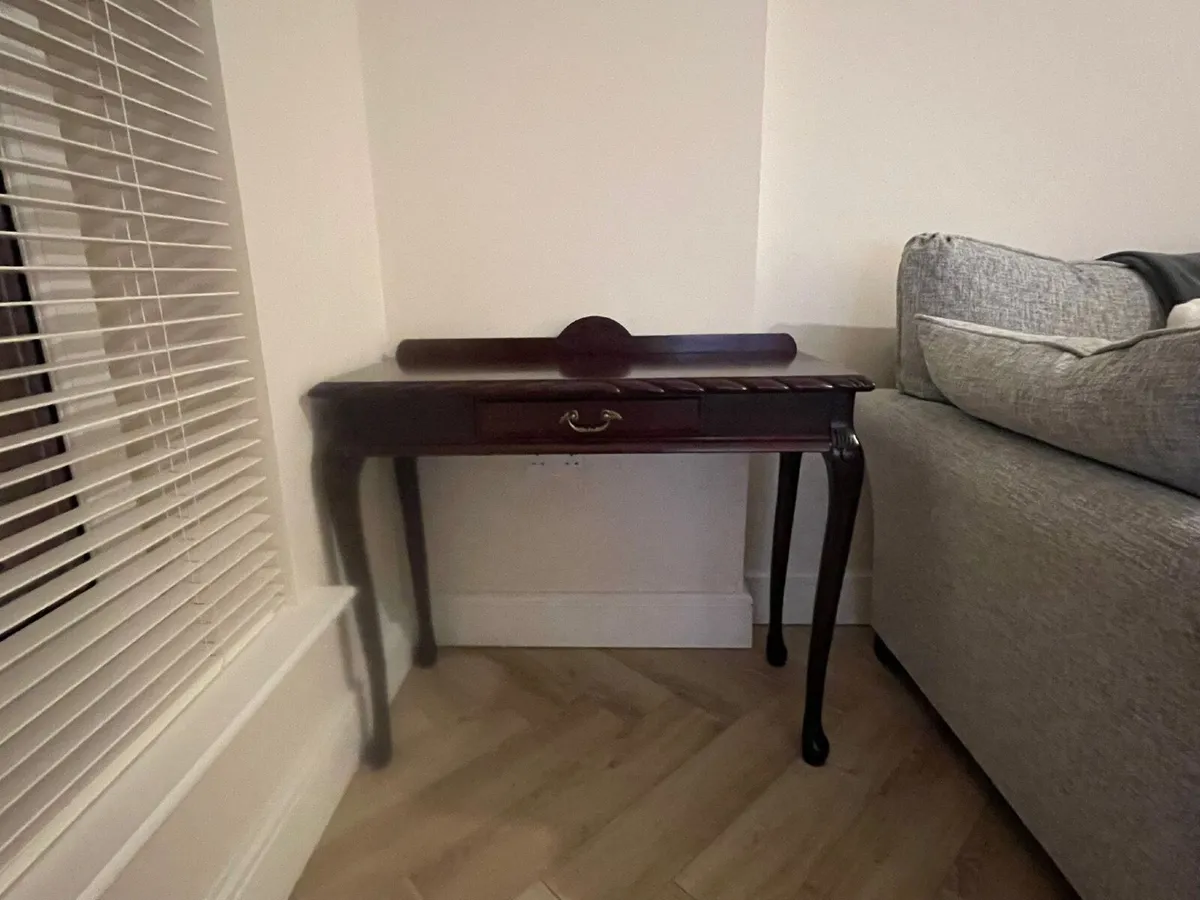 Mahogany Hall table - Image 4