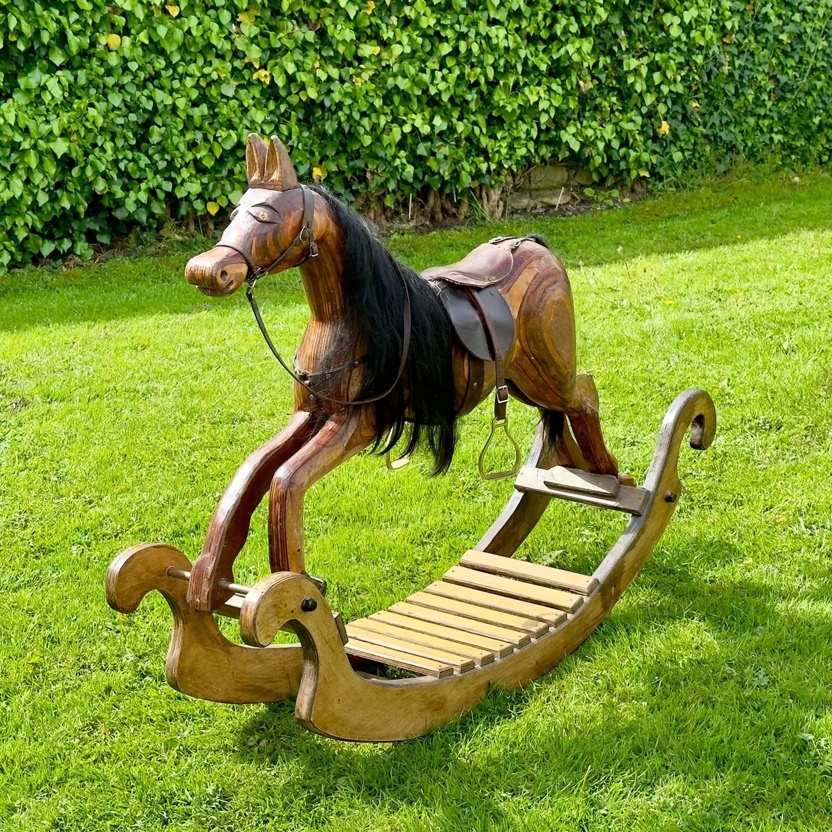 Antique rocking horse - Image 2