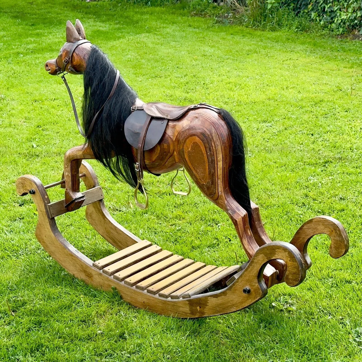 Antique rocking horse - Image 3