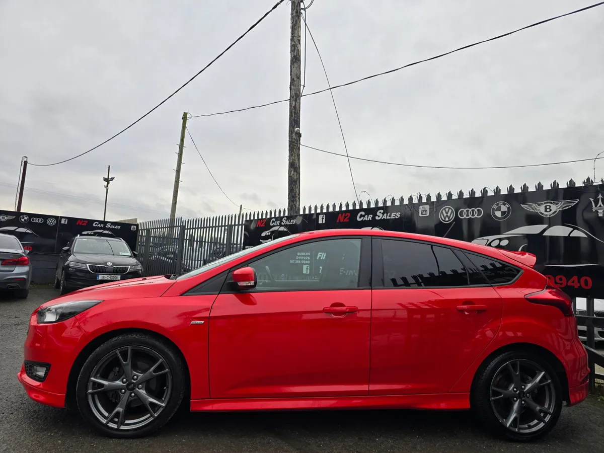 172 Ford Focus 1.5Diesel ST-LINE,LOW MILES,NEW NCT - Image 4