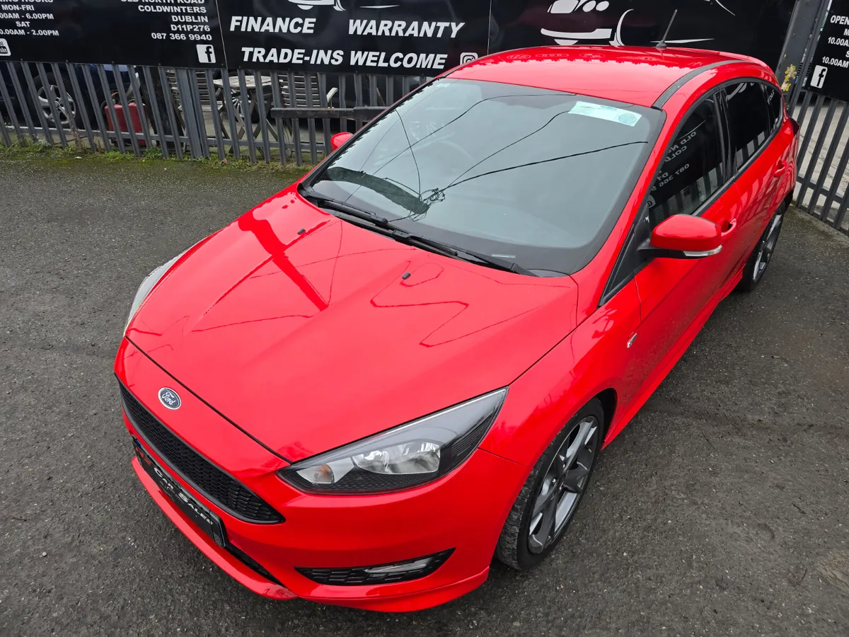 172 Ford Focus 1.5Diesel ST-LINE,LOW MILES,NEW NCT - Image 3