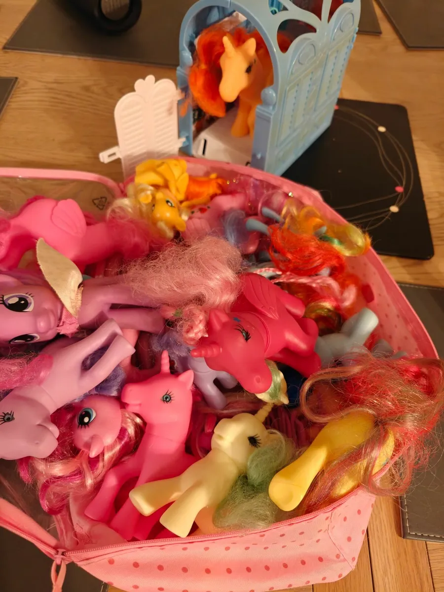 My Little Pony figures