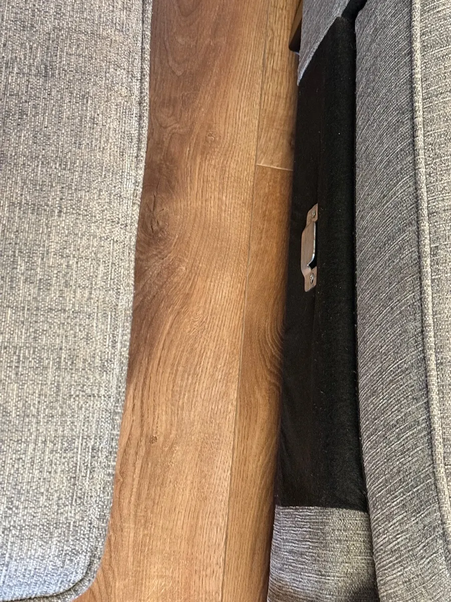 Corner sofa with footstool - Image 2