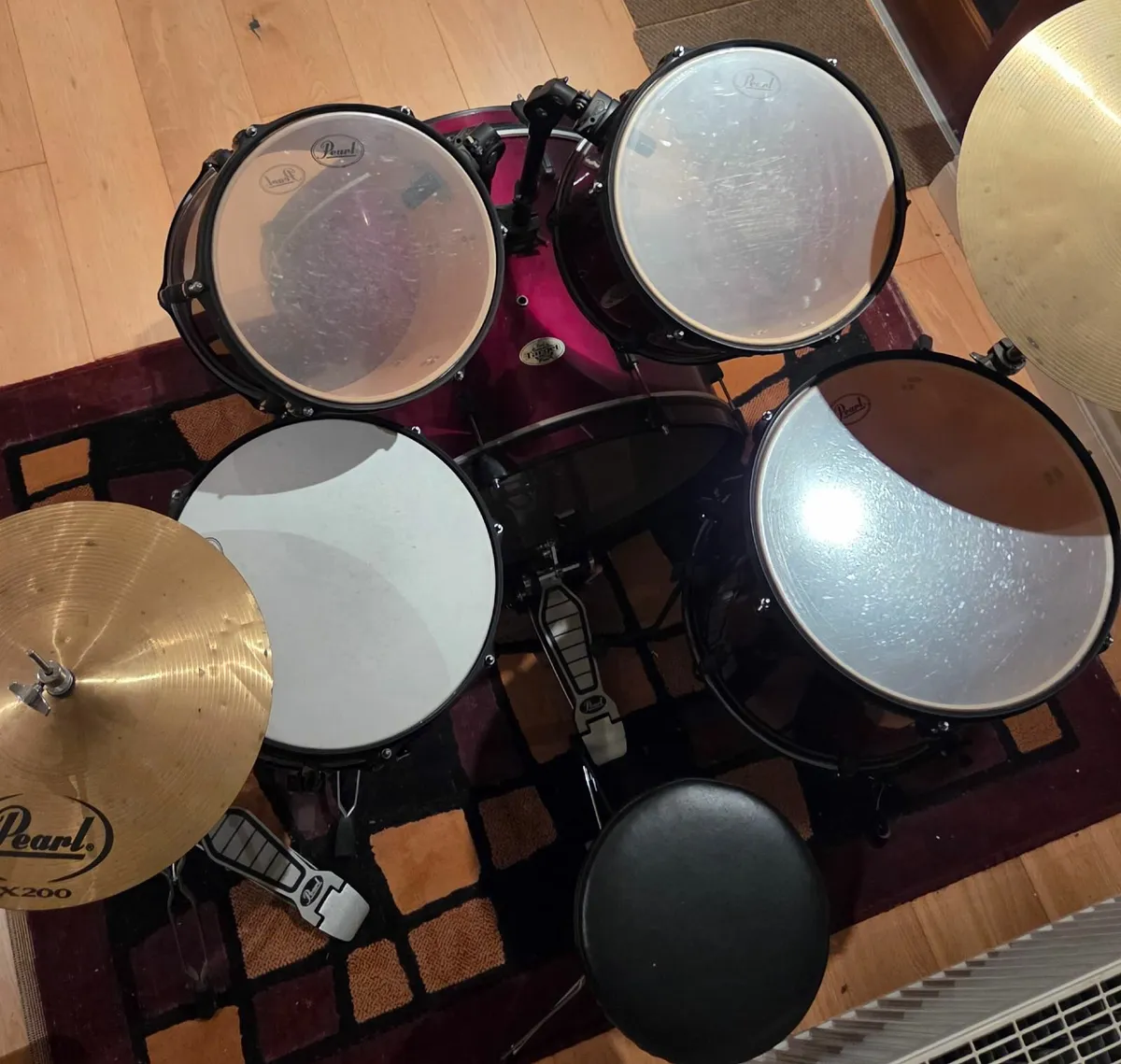 Pearl Target Drumset - Image 4