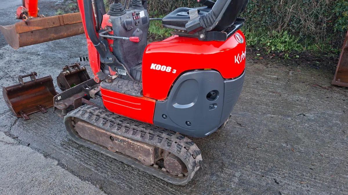 2019 Kubota k008-3 - Image 1