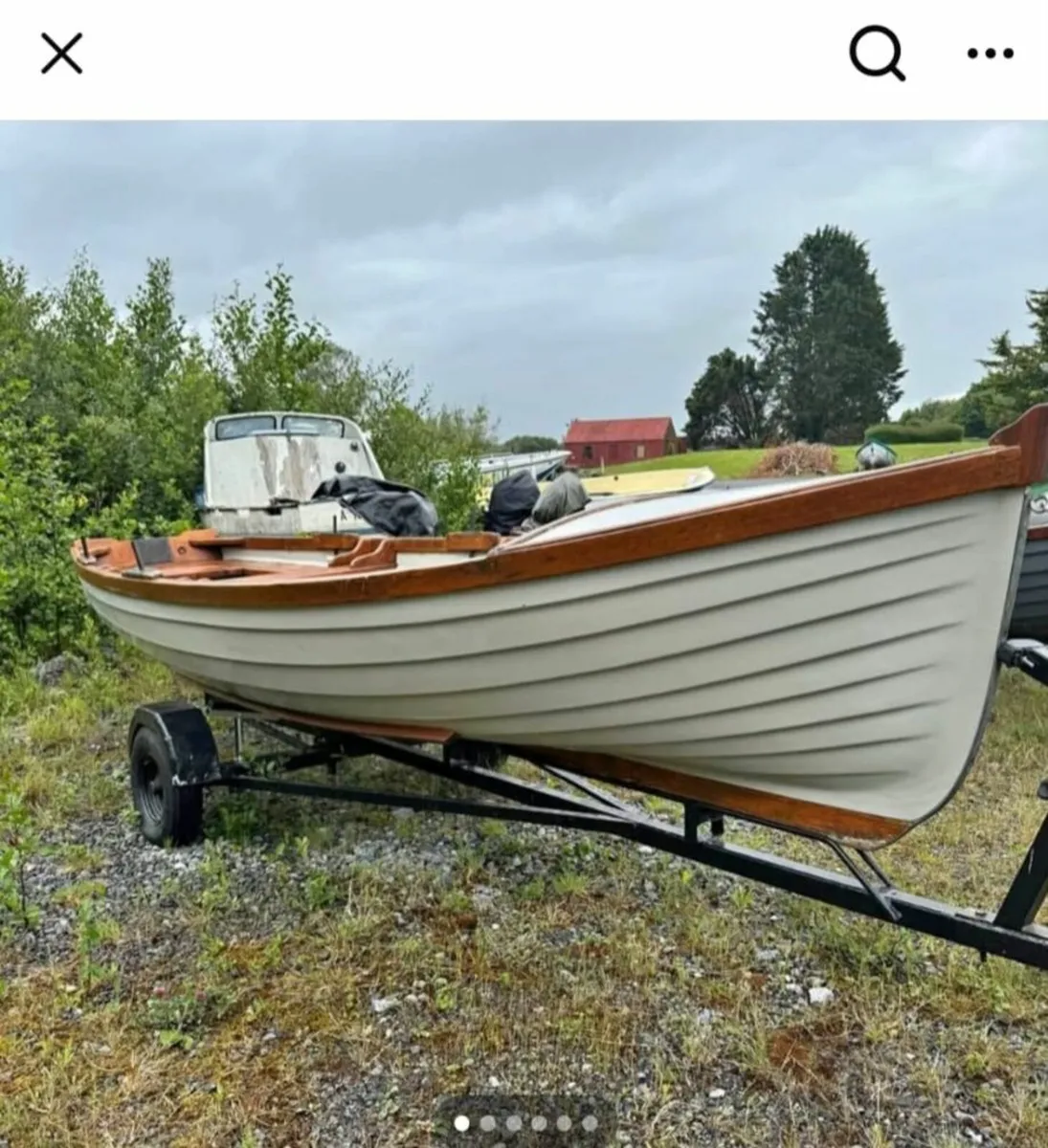 Sheelin Wide Beam Boat & Trailer – €2,500 - Image 3