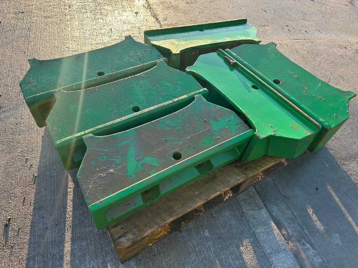 110 KG John Deere Weight Carriers - Image 1