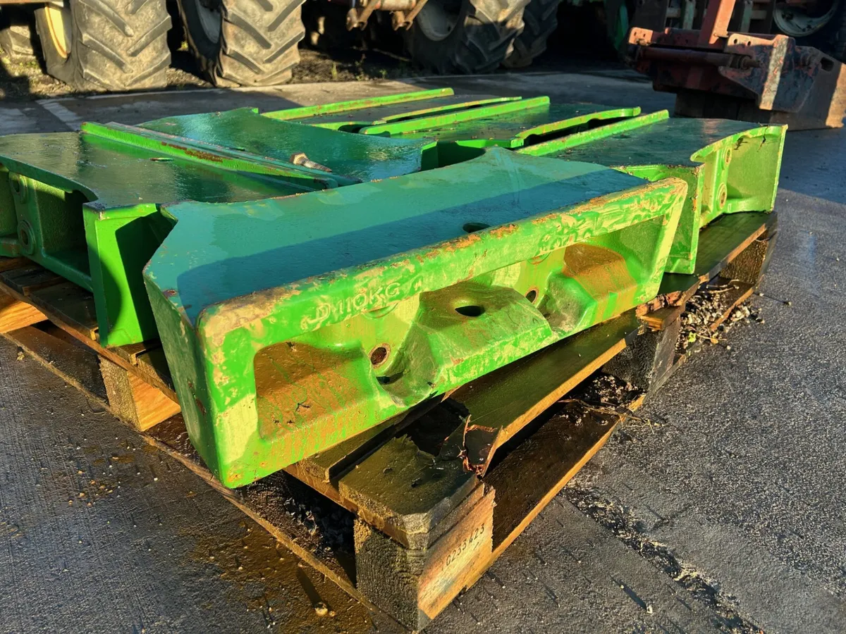110 KG John Deere Weight Carriers - Image 3