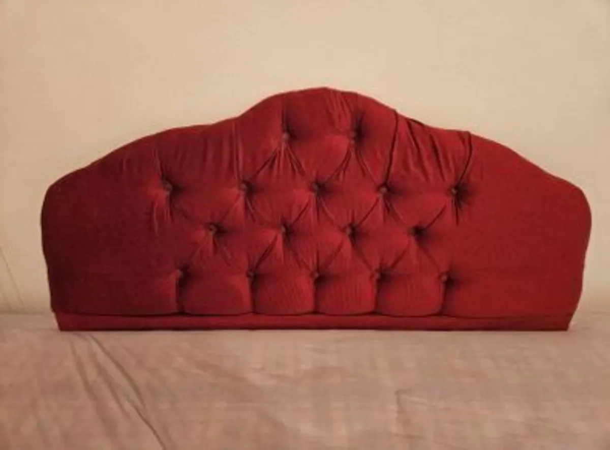 4 foot Red Headboard - Image 2