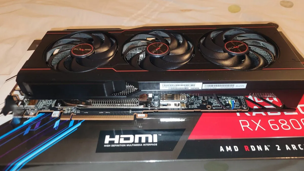 Sapphire Radion RX 6800 XT Pulse 16GB GDDR6 - Image 3