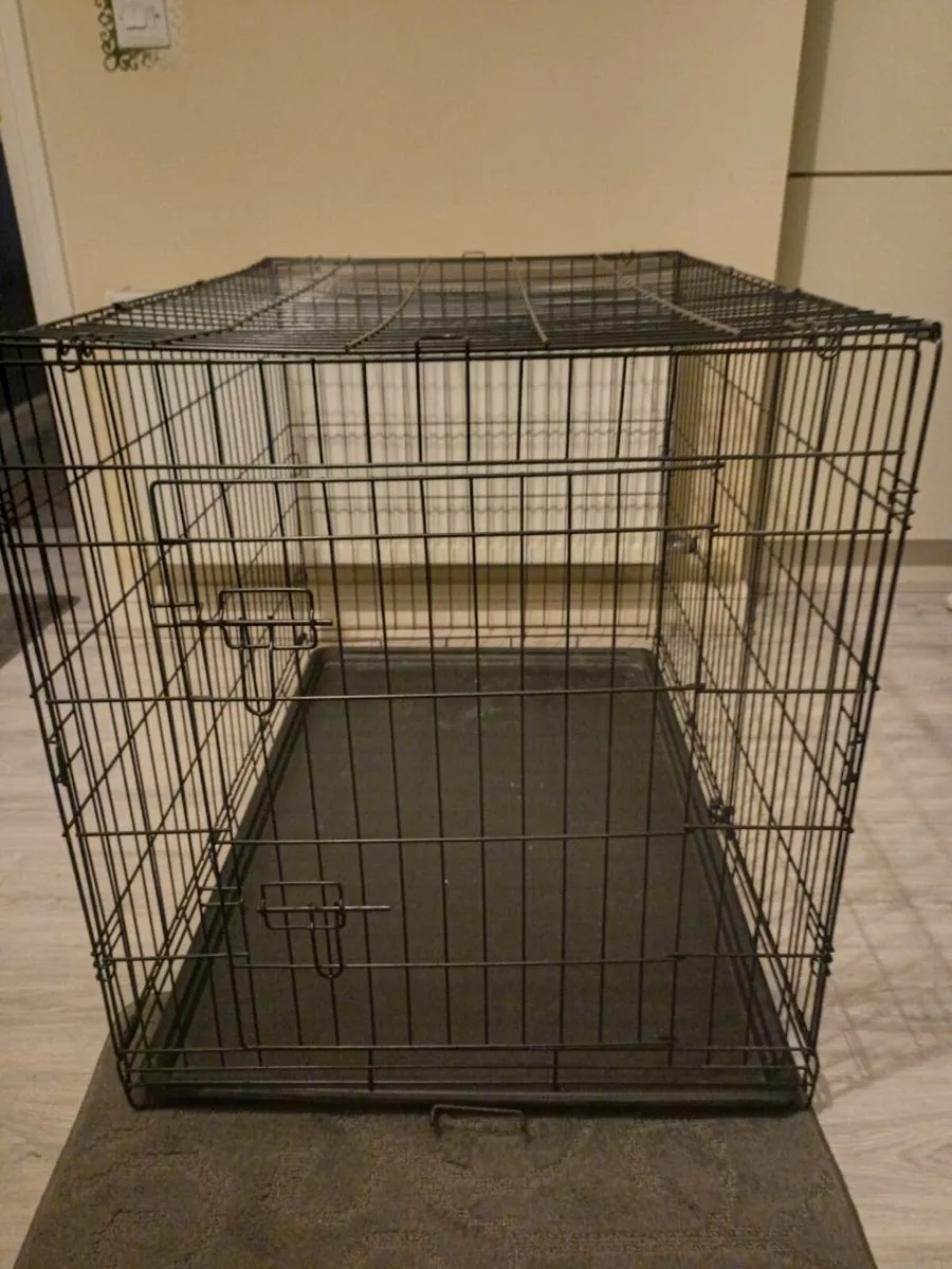Extra large dog travel crate. - Image 1