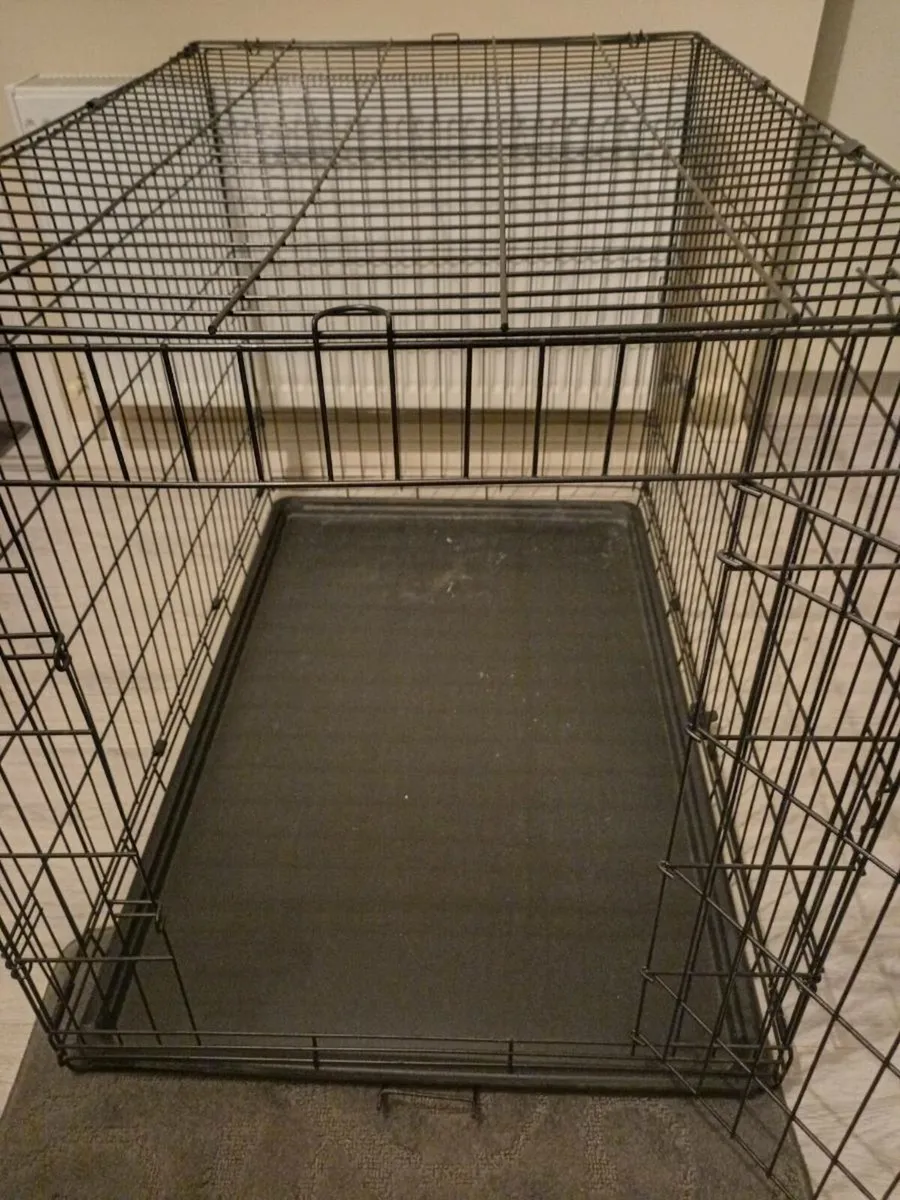 Extra large dog travel crate. - Image 3