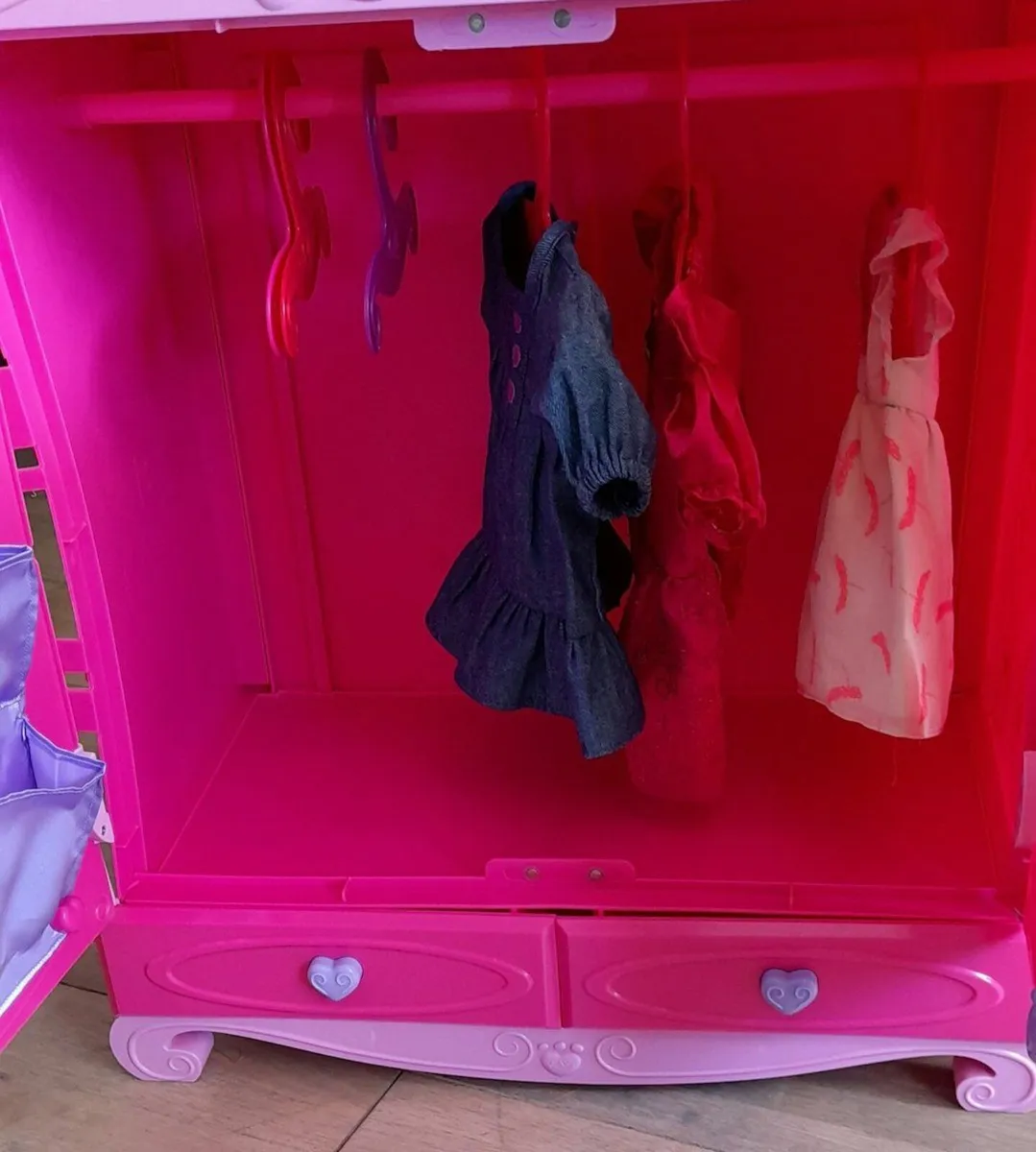 Build a Bear wardrobe and BAB Rainbow Unicorn - Image 3