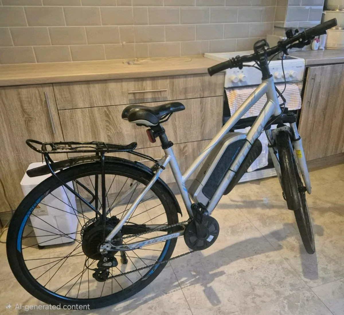 LADIES ELECTRIC BIKE 18" FRAME 
HYDRAULIC DISC BRA - Image 3