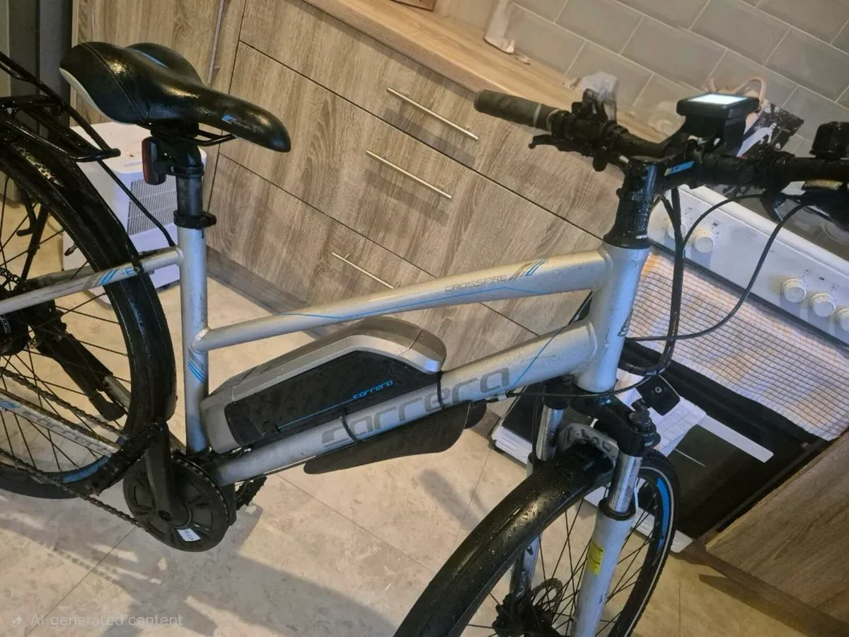 LADIES ELECTRIC BIKE 18" FRAME 
HYDRAULIC DISC BRA - Image 4