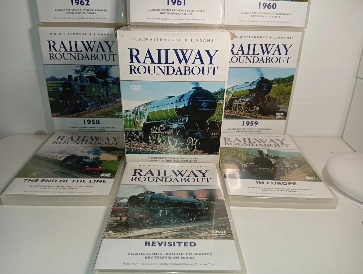 Railway Roundabout P.b.whitehouse Bbc 8 Dvd Boxset - Image 3