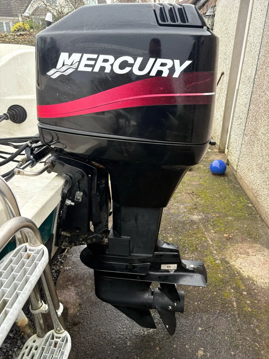 Mercury 90HP 2 stroke outboard - Image 1