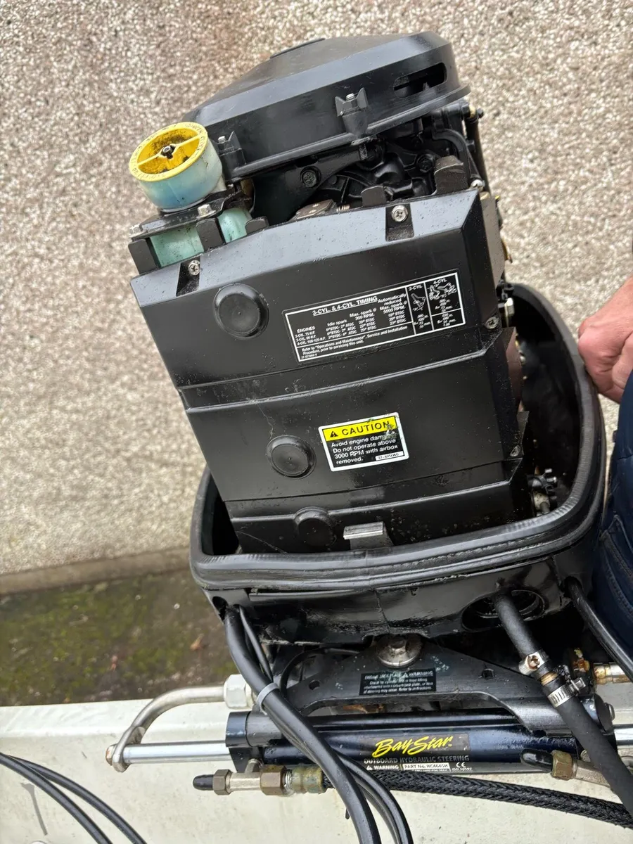 Mercury 90HP 2 stroke outboard - Image 4