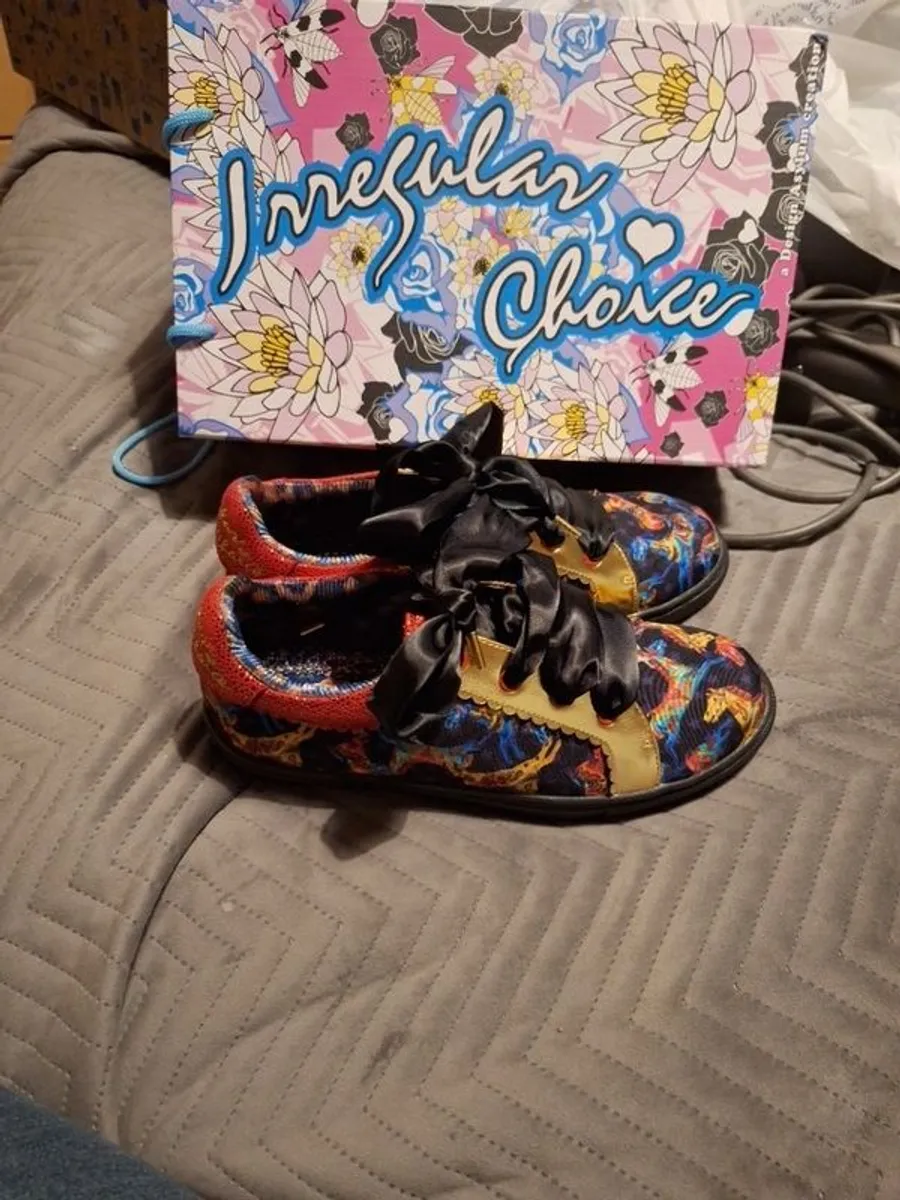 Irregular Choice Wasabi Wanderer Trainers - Image 2