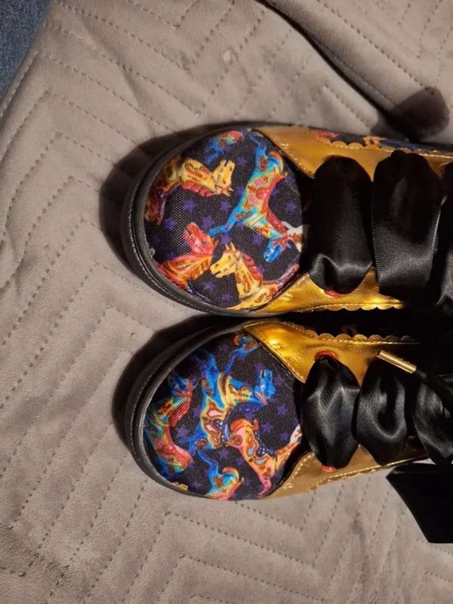 Irregular Choice Wasabi Wanderer Trainers - Image 3