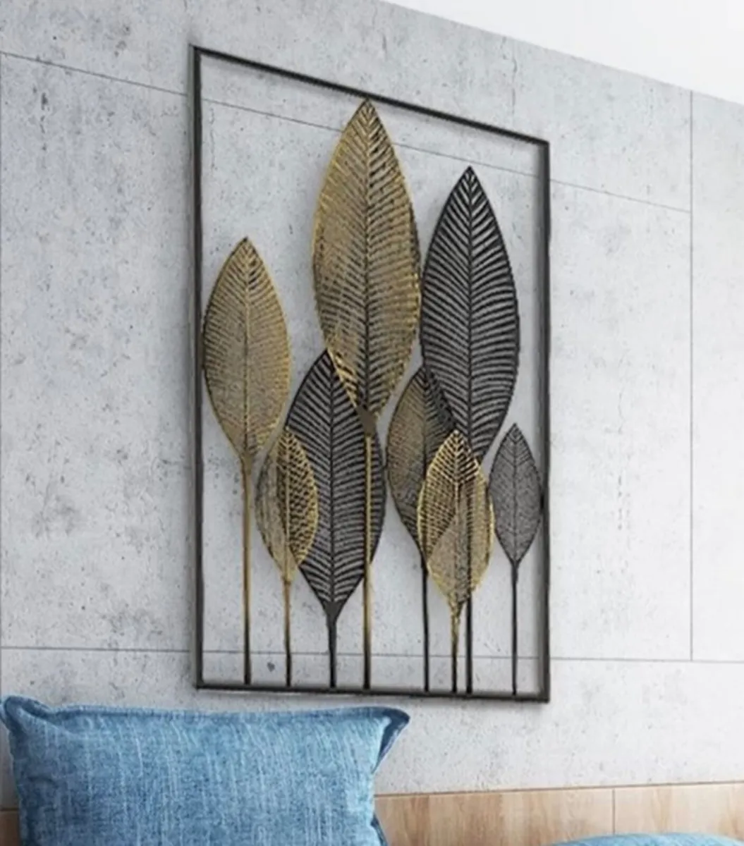 Modern Metal Wall Sculpture