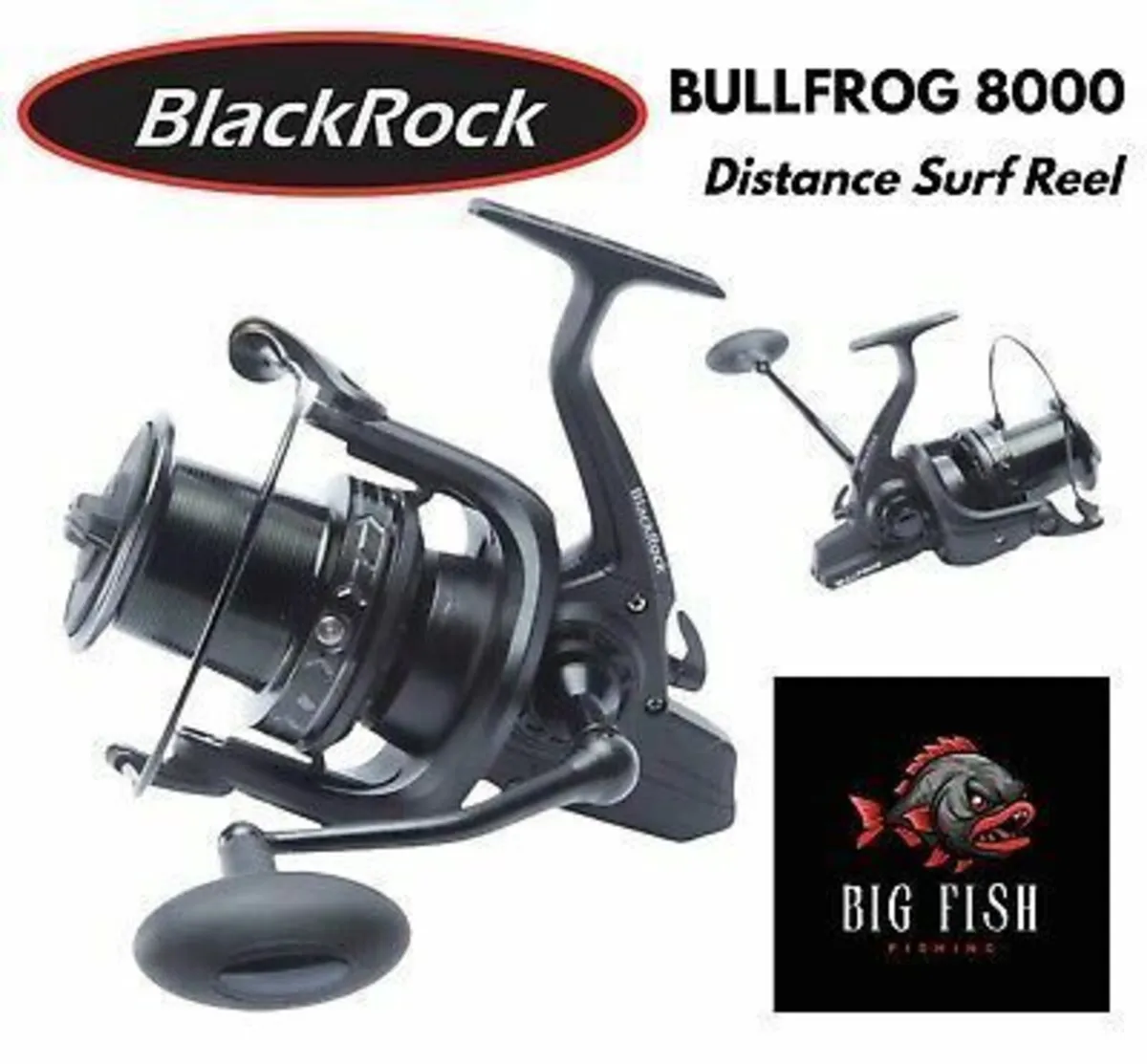 BlackRock bullfrog 8000 surf reel - Image 1