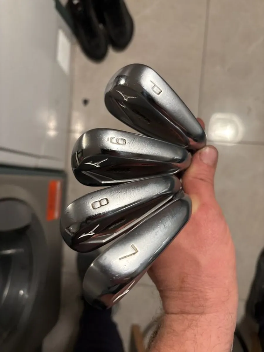 Mizuno 923 forged 7-p kbs regular shaft - Image 1