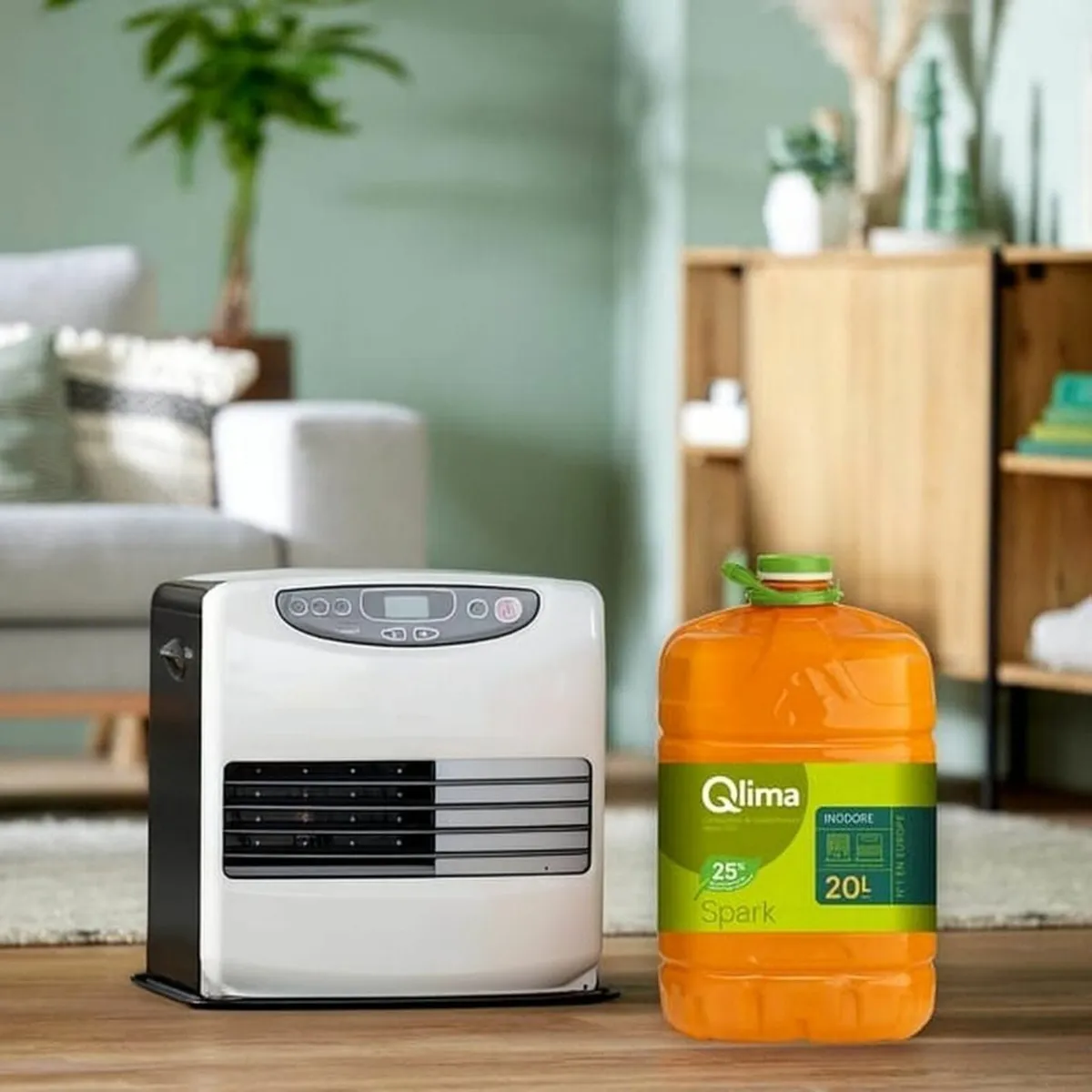 🎄🔥 Qlima 4.6kw heater + Fuel Starter Save €45 - Image 1