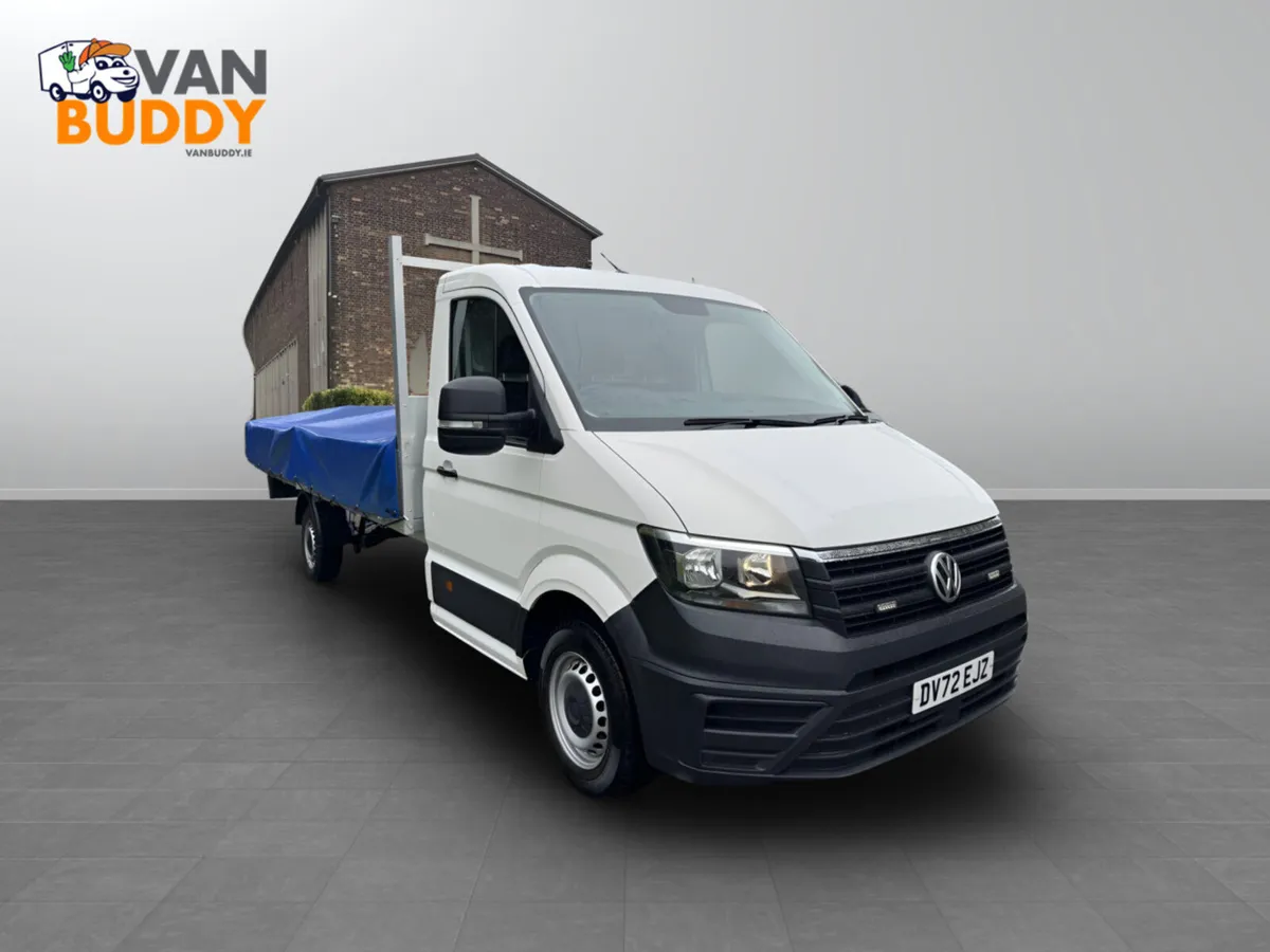 Volkswagen Crafter 2.0 TDI CR35 3.5t. Dropside - Image 1