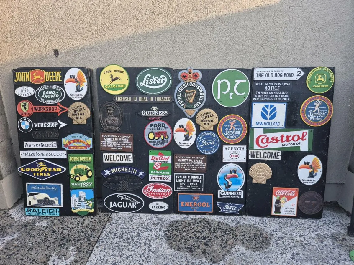 Cast iron sign - Image 4