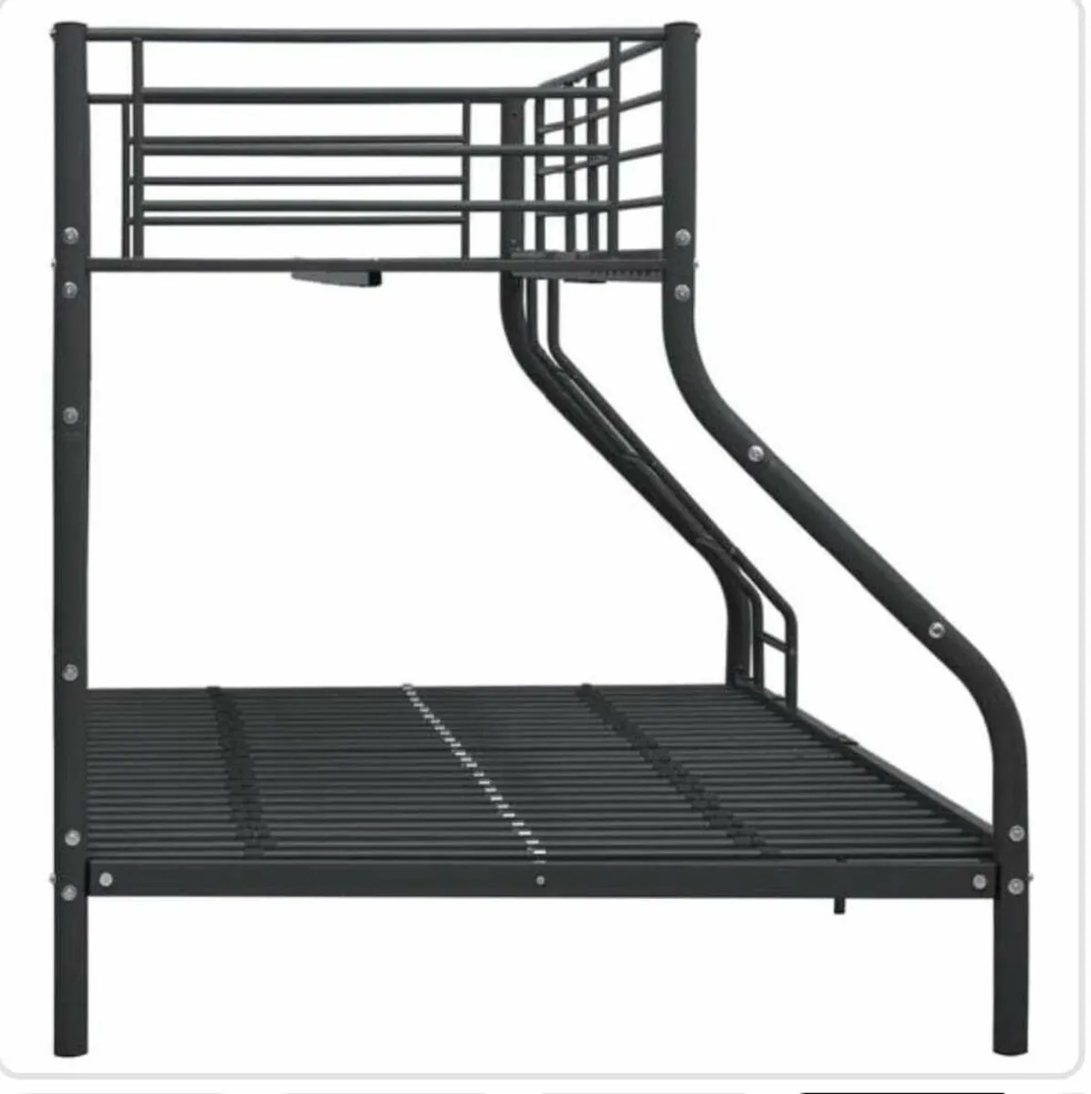 Metal Bunk Bed /Double & Single /with Mattresses - Image 4