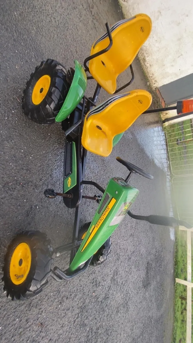 John Deere Go Kart - Image 1