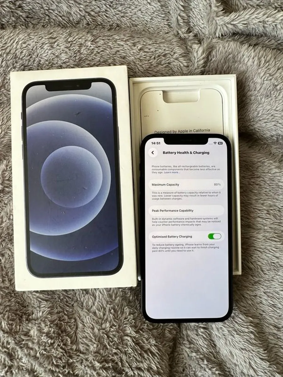 Iphone 12 64GB-Black - Image 1