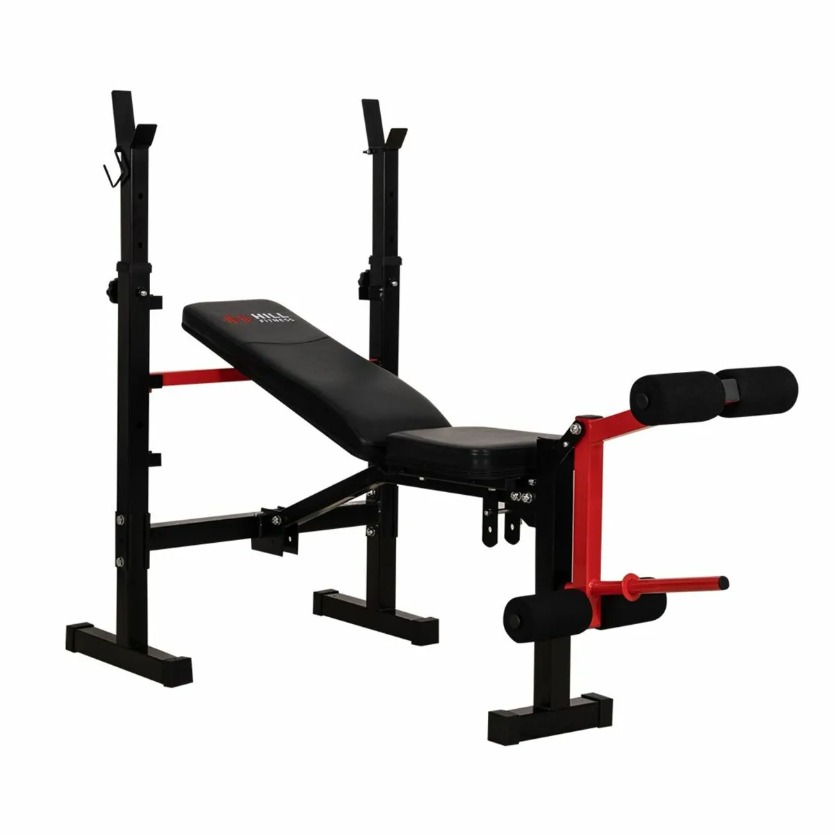 Home Series Adjustable Weights Bench with Leg Curl - Image 2