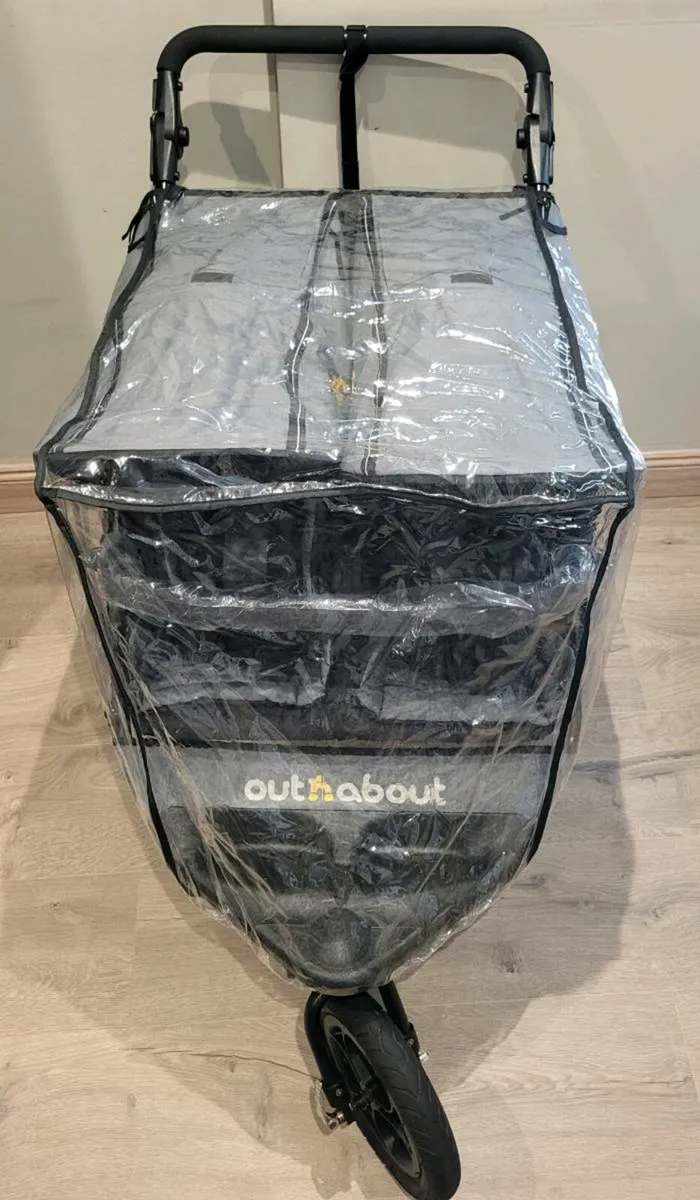 Out n About Grey Double nipper V4 Buggy - Image 3