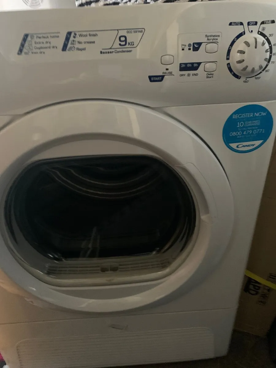 Candy 9kg Condenser dryer - Image 1