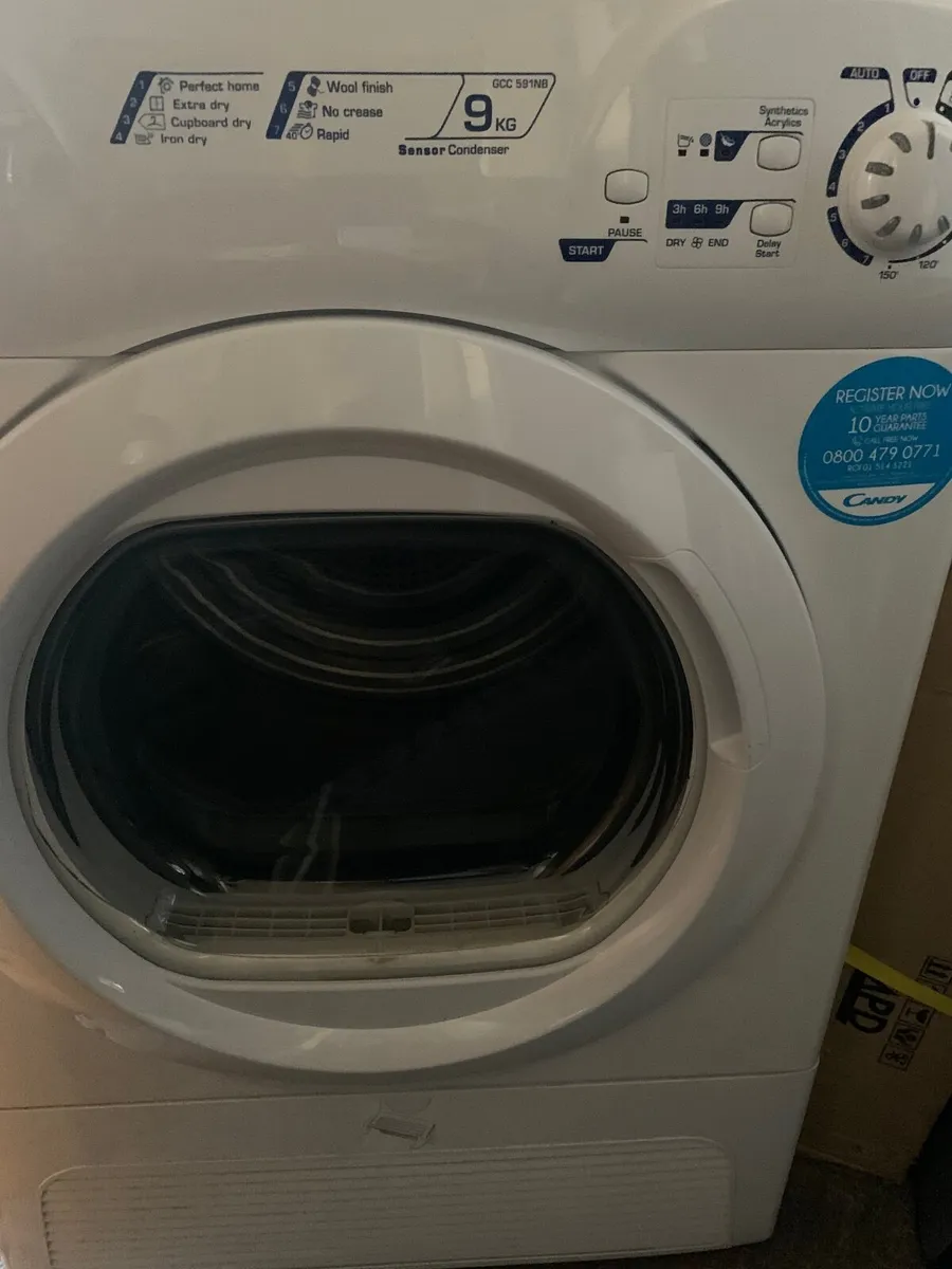 Candy 9kg Condenser dryer - Image 2