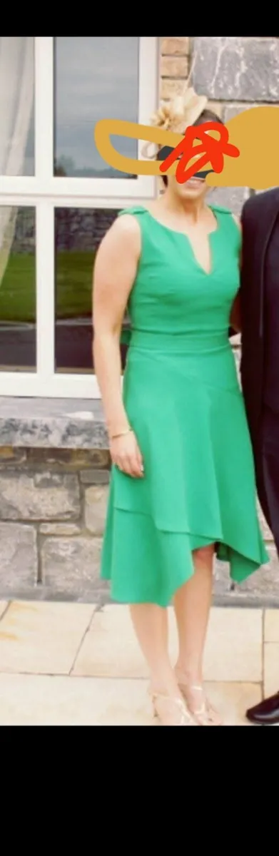 Green Karen Millen dress