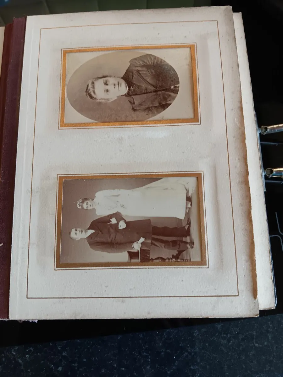 Antique photo album - Image 2