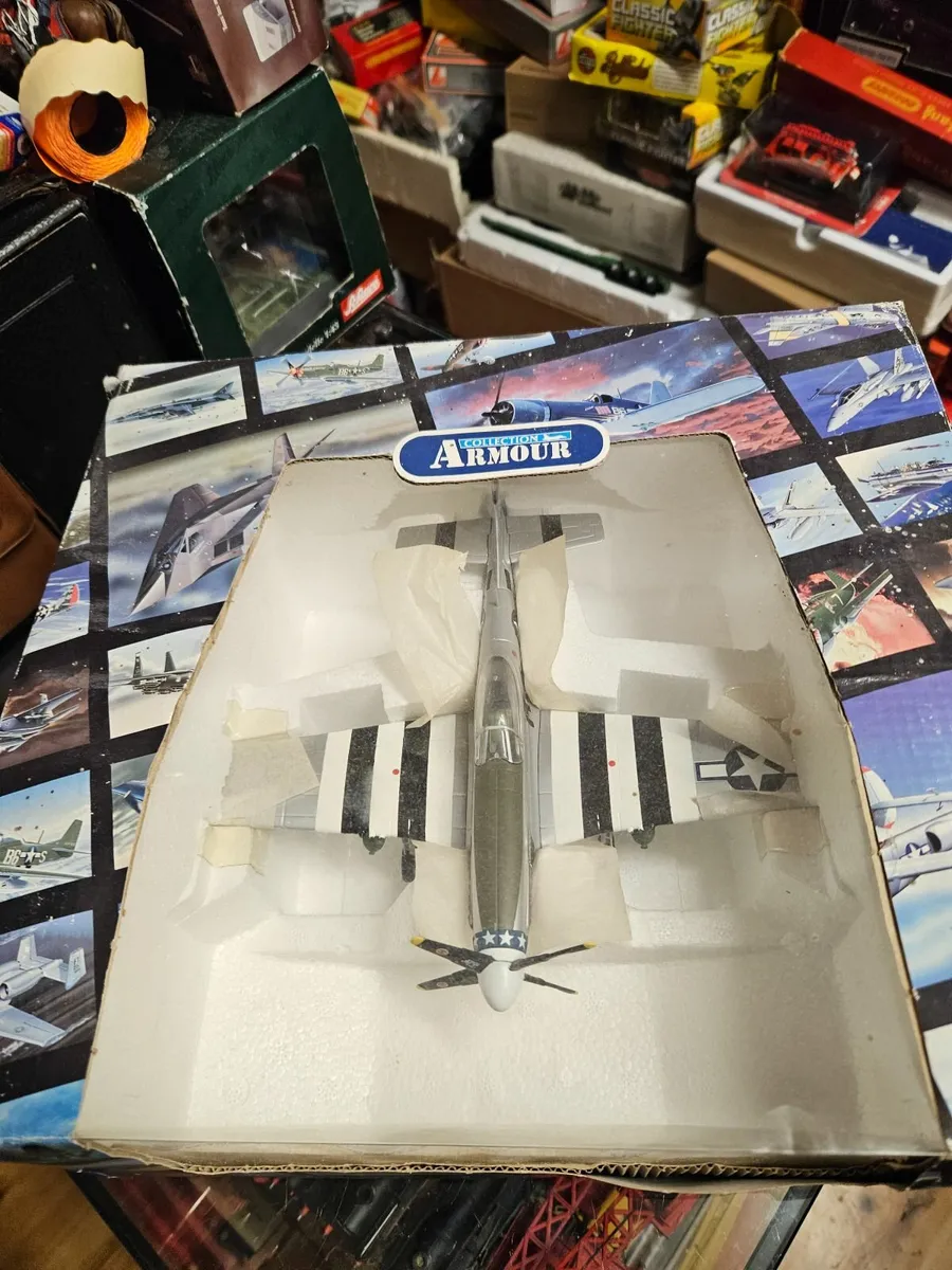 Corgi Franklin Mint American WW2 P51 Mustang 1.48 - Image 4