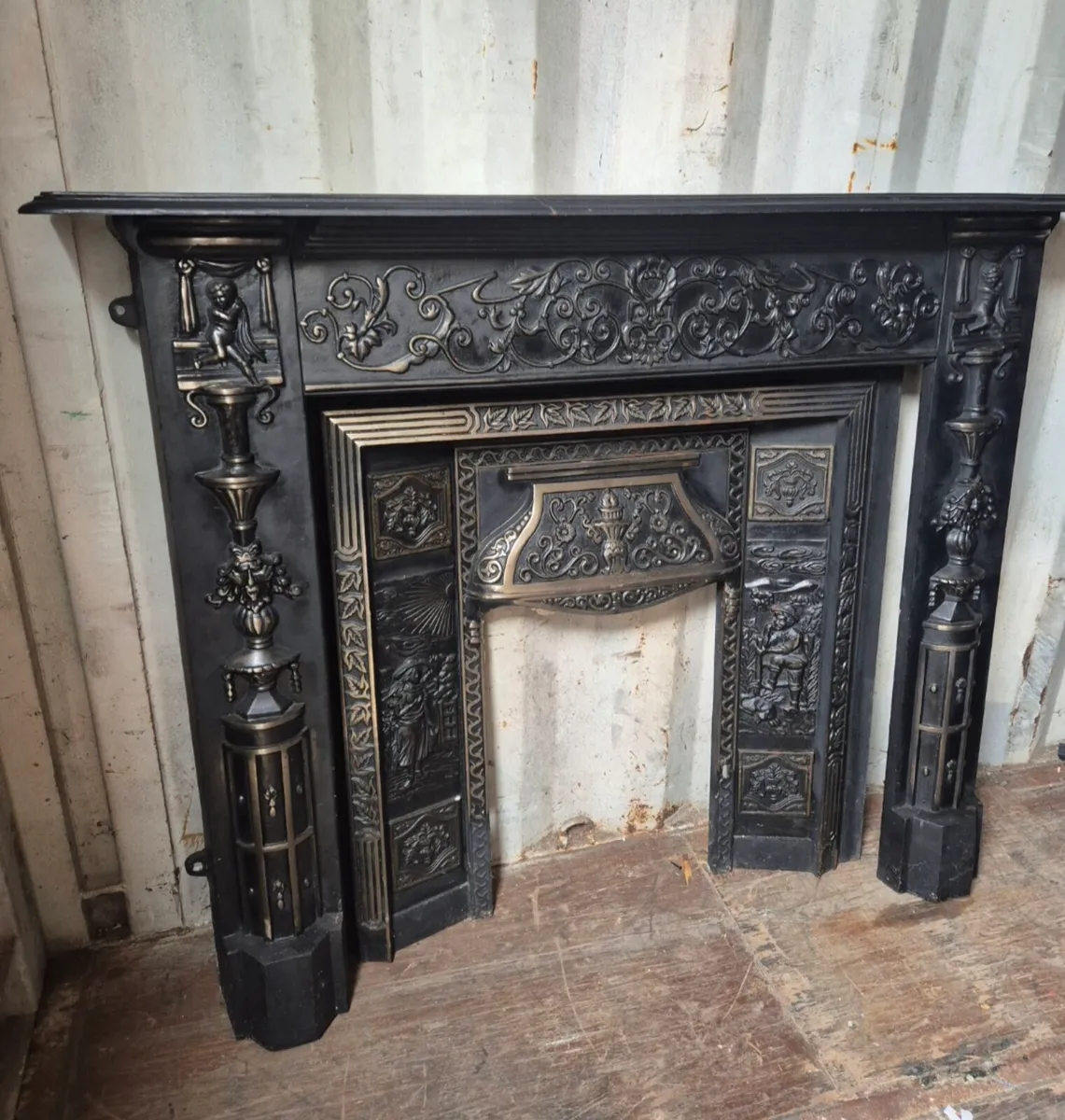 Cast iron fireplace - Image 2