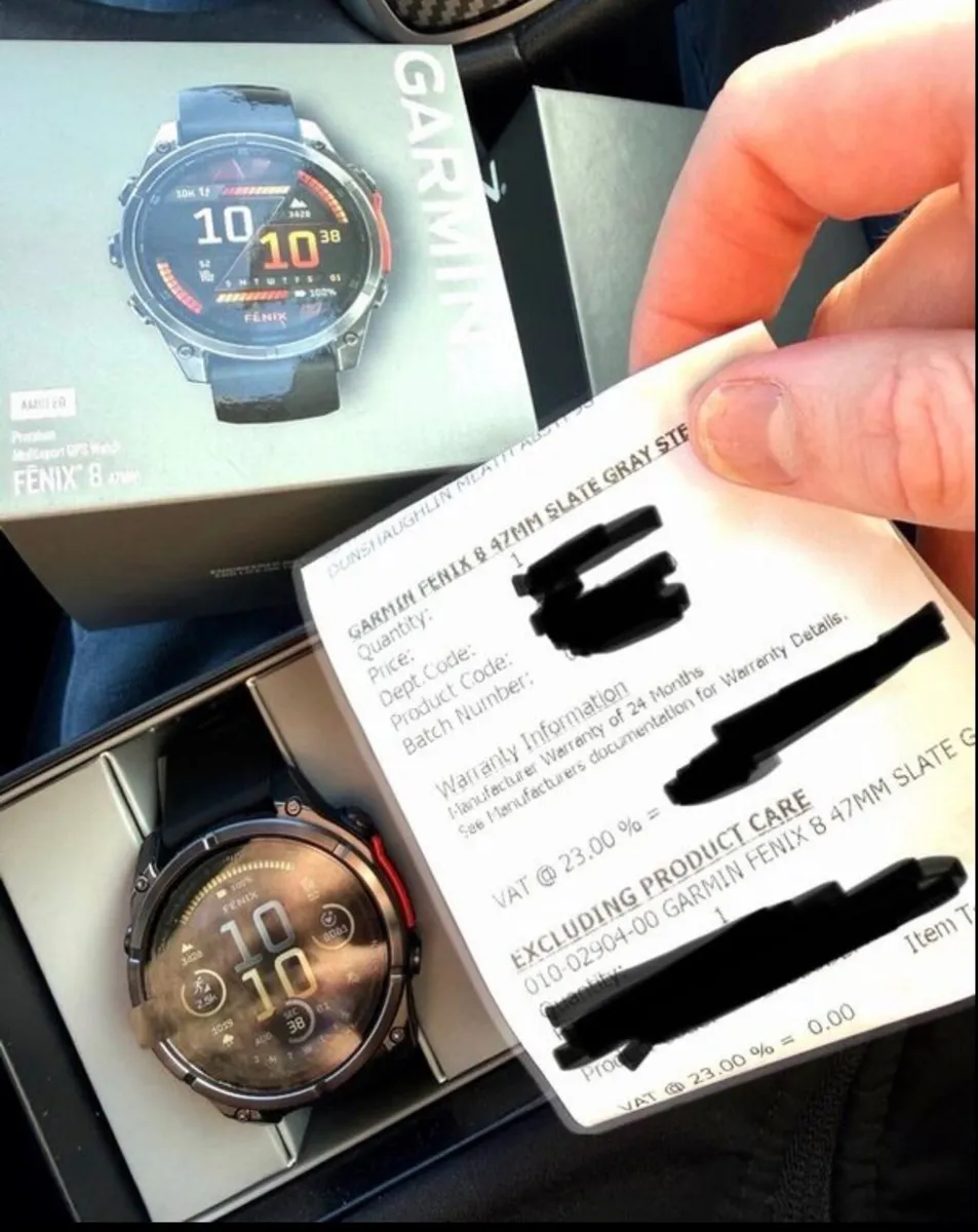 Garmin Fenix 8 - Boxed with Receipt and 2 Warranty - Image 1