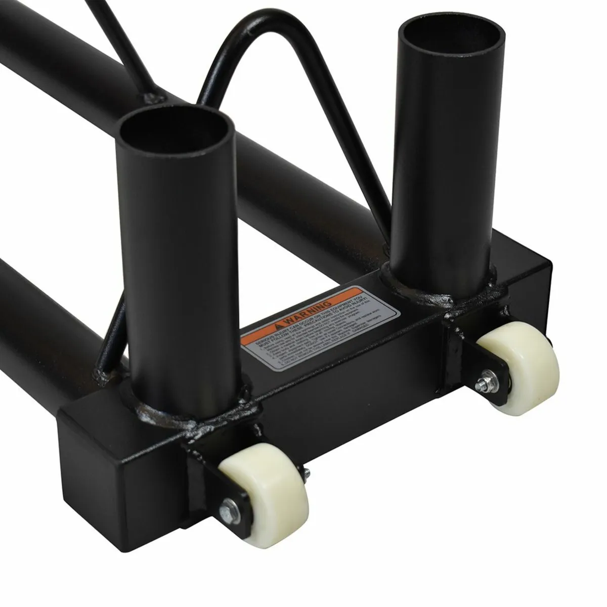 Bumper Plate Toaster Storage Rack with Wheels Gym - Image 4