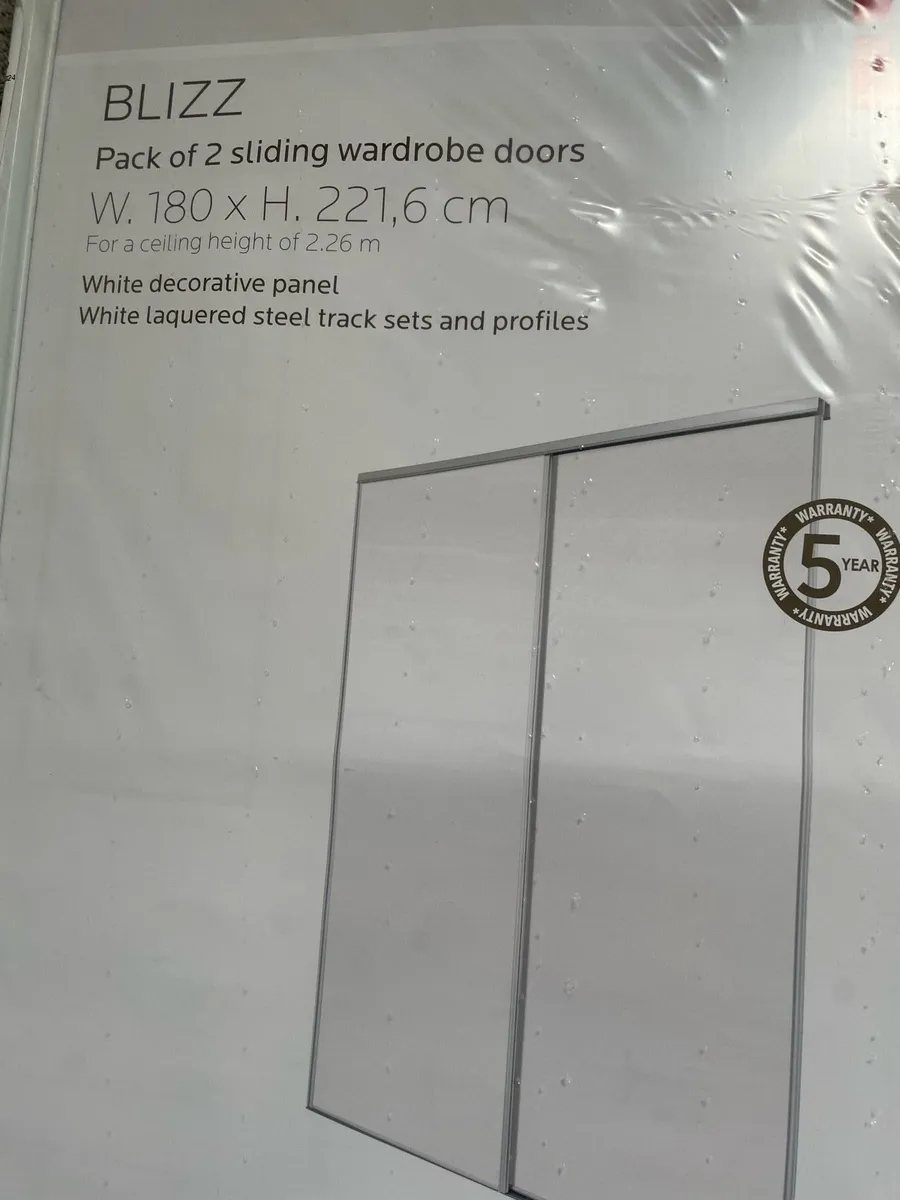 Sliding Wardrobe doors/ kit for sale - Image 2