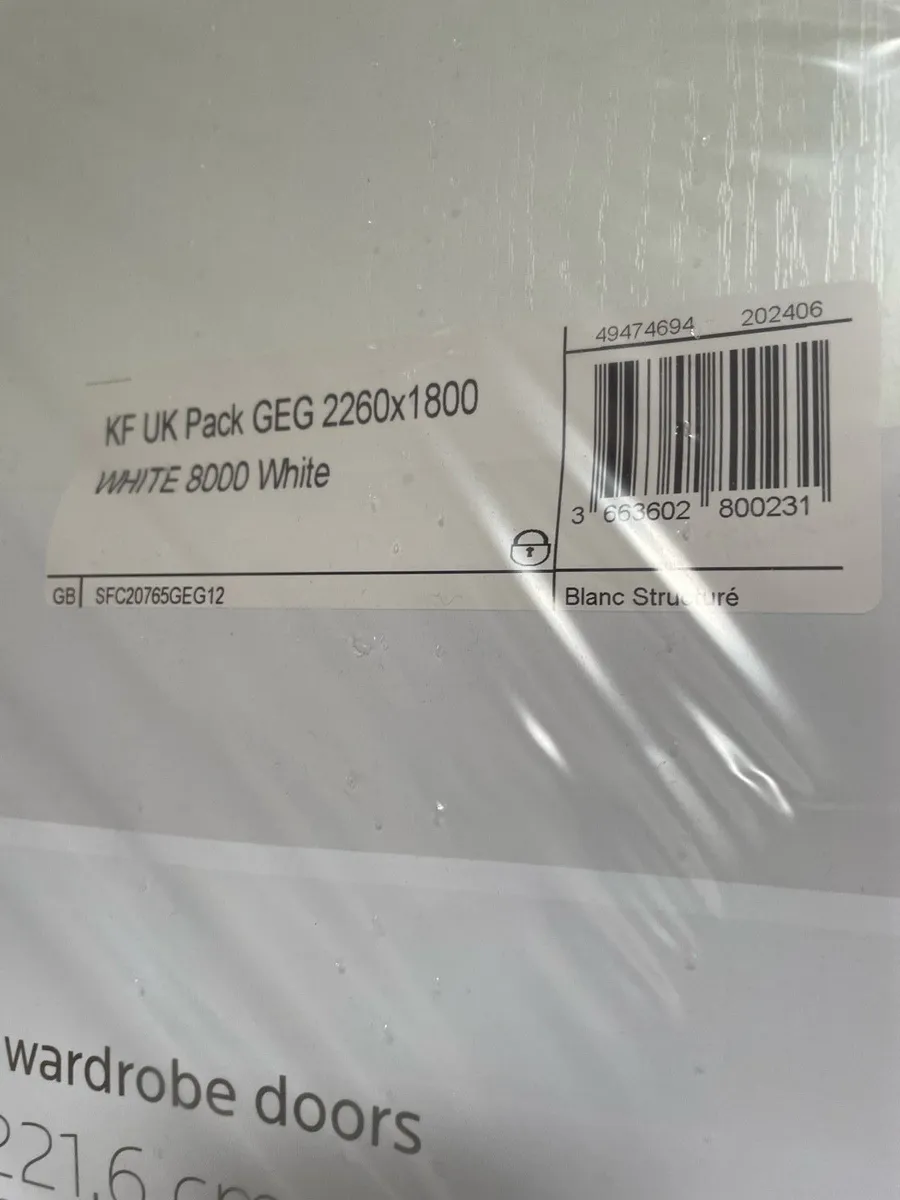 Sliding Wardrobe doors/ kit for sale - Image 4