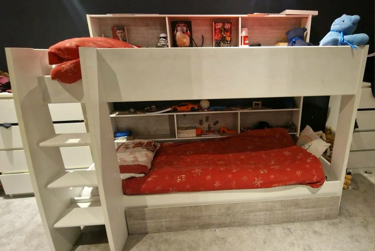 **FREE** - Bunk Bed with shelves & storage drawer - Image 1