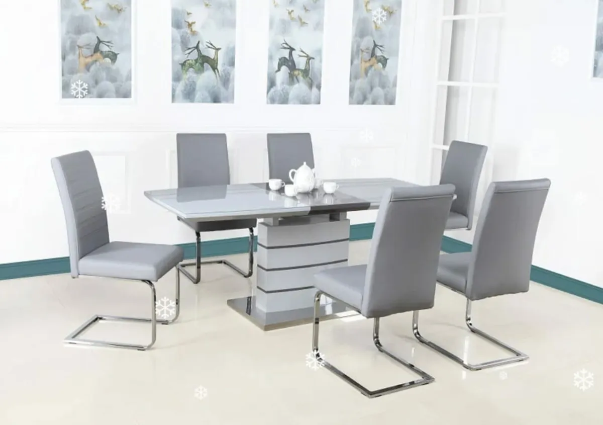 Chantelle dining table and chairs