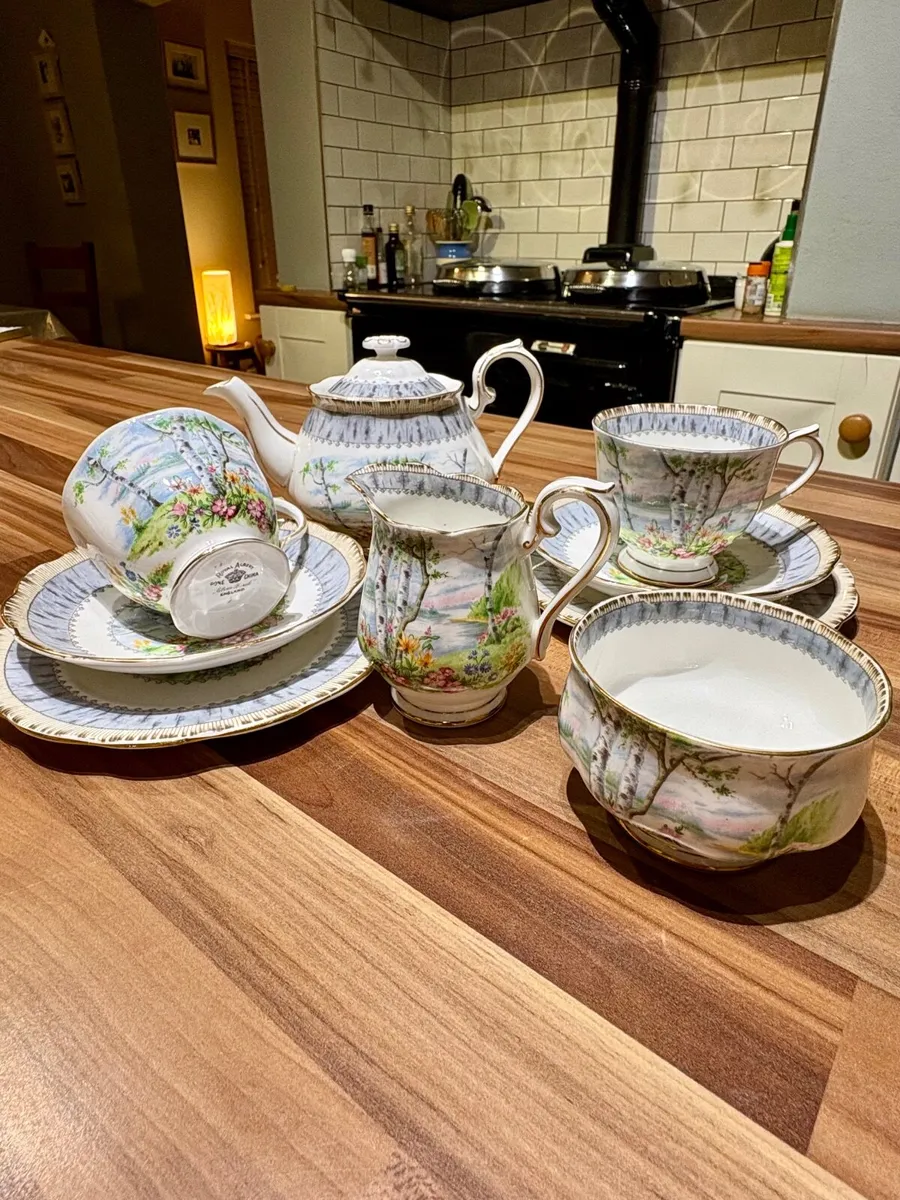 Royal Albert Bone China -silver birch - Image 1