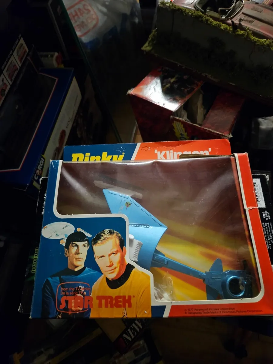 Dinky 1970's Star Trek Klingon Bird of Prey - Image 1