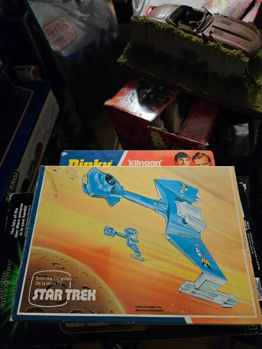 Dinky 1970's Star Trek Klingon Bird of Prey - Image 1